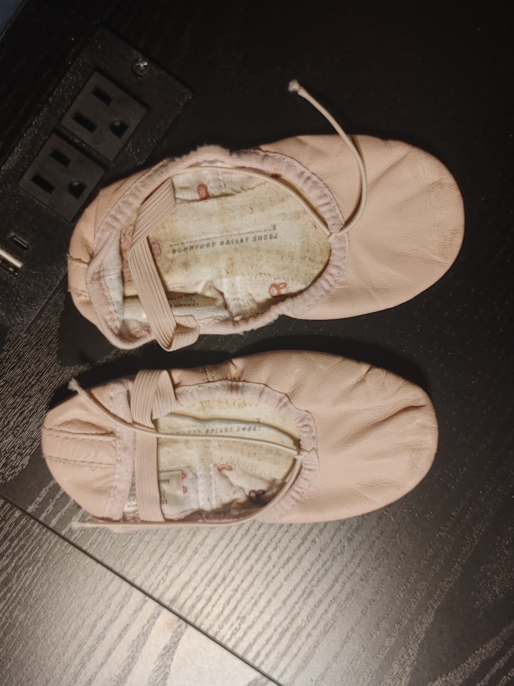 Infant Ballet-Style Walker Shoes in Light Pink